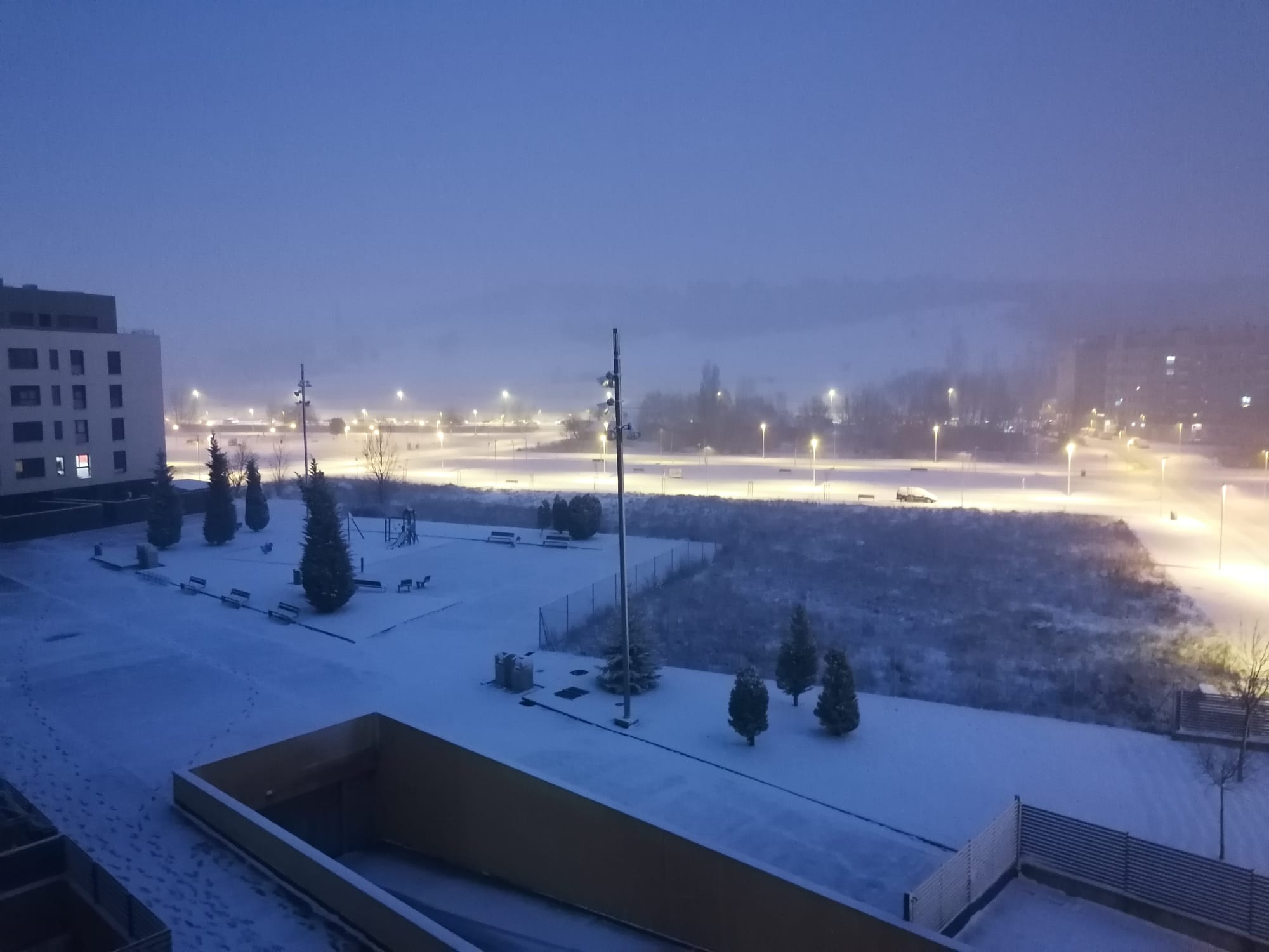 Fotos: La nieve llega a Burgos