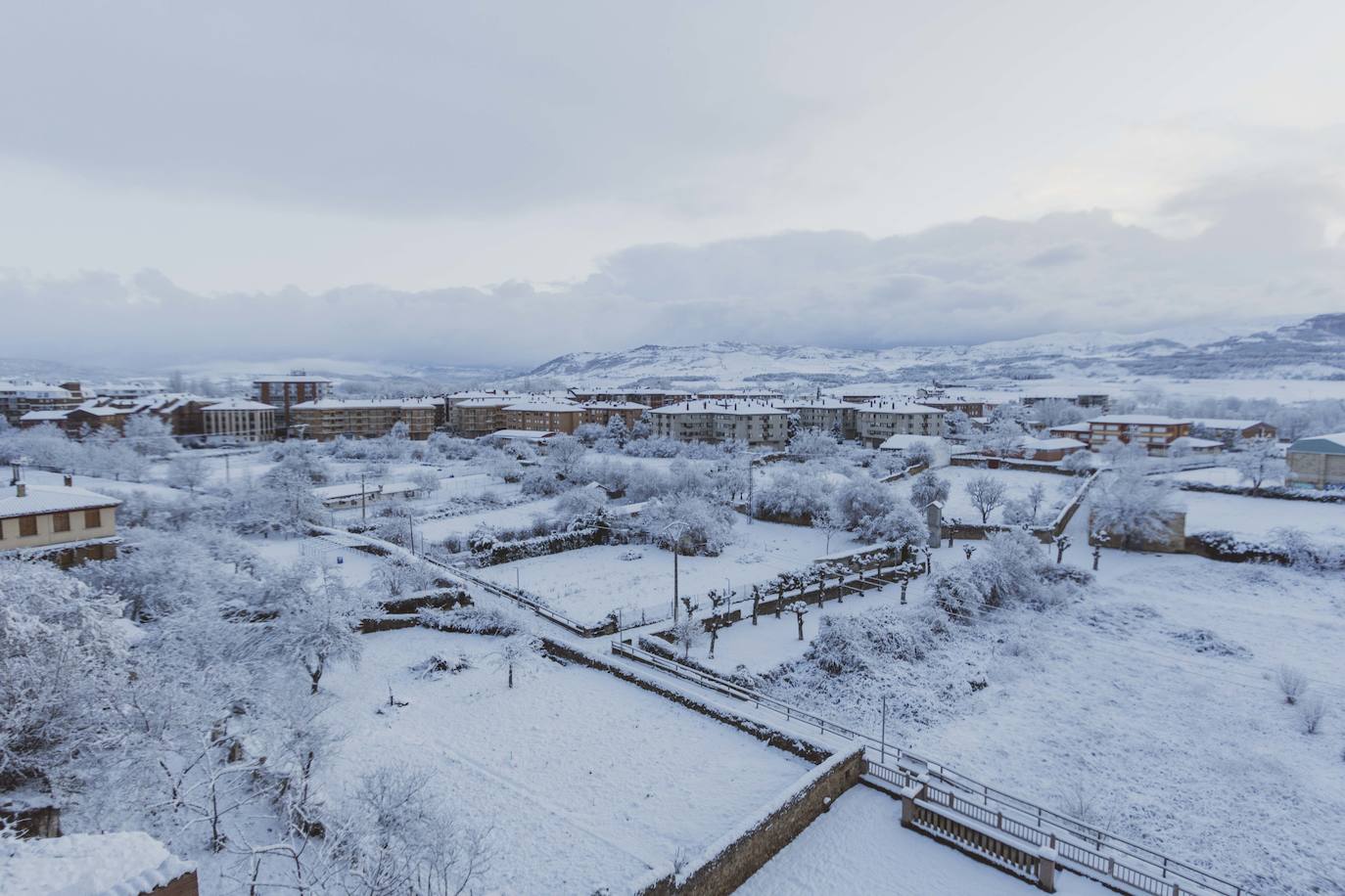 Fotos: La provincia de Burgos también se cubre de blanco