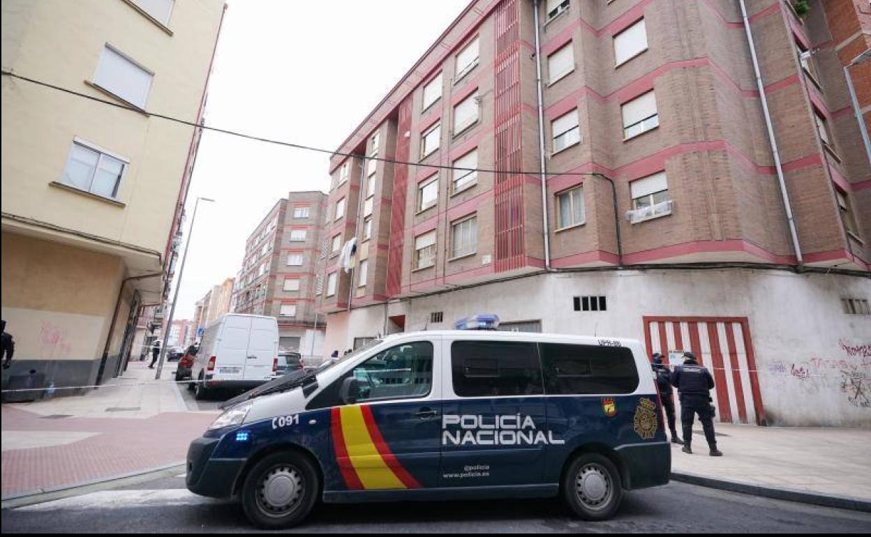 Despliegue de la Policía Nacional en Miranda.