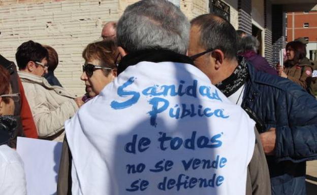 Vuelven las protestas a las calles de Burgos frente a la situación «crítica» de la sanidad pública