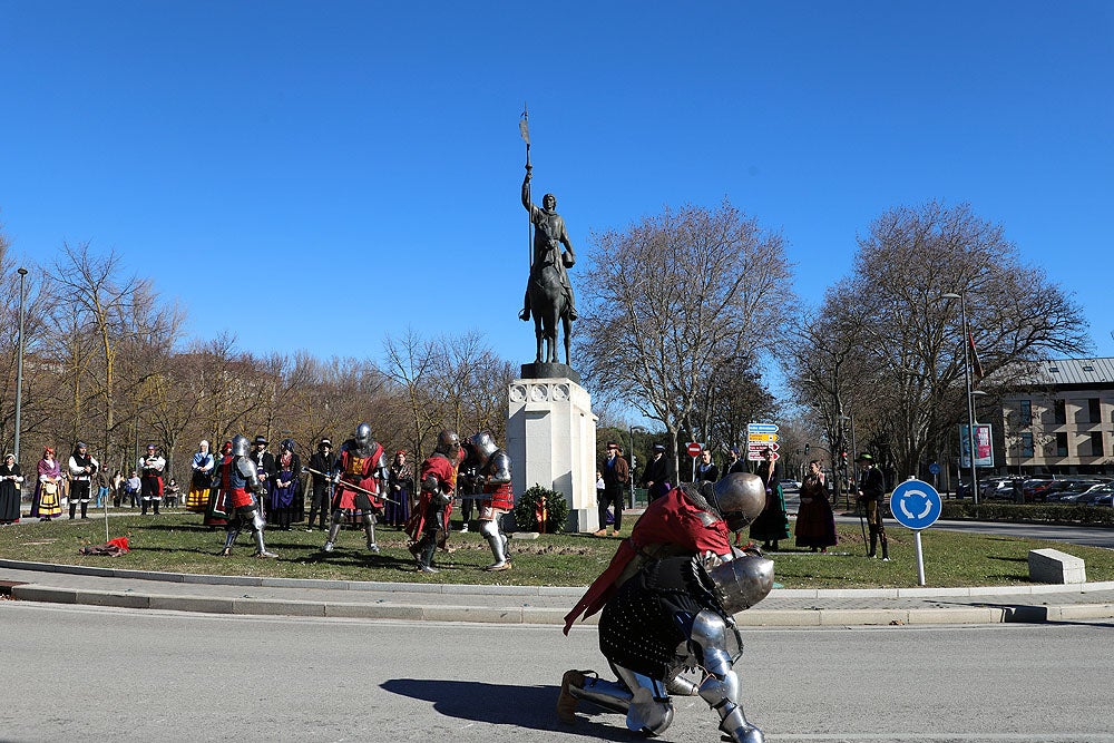 Fotos: Burgos rinde homenaje a su fundador, Diego Porcelos