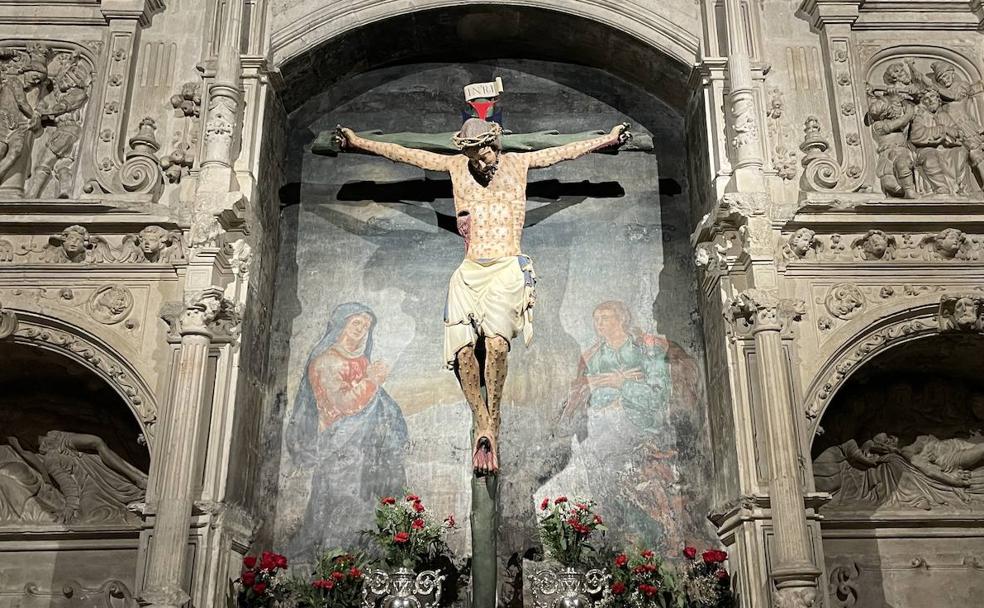 El Cristo de Burgos que mana sangre y cura a los endemoniados