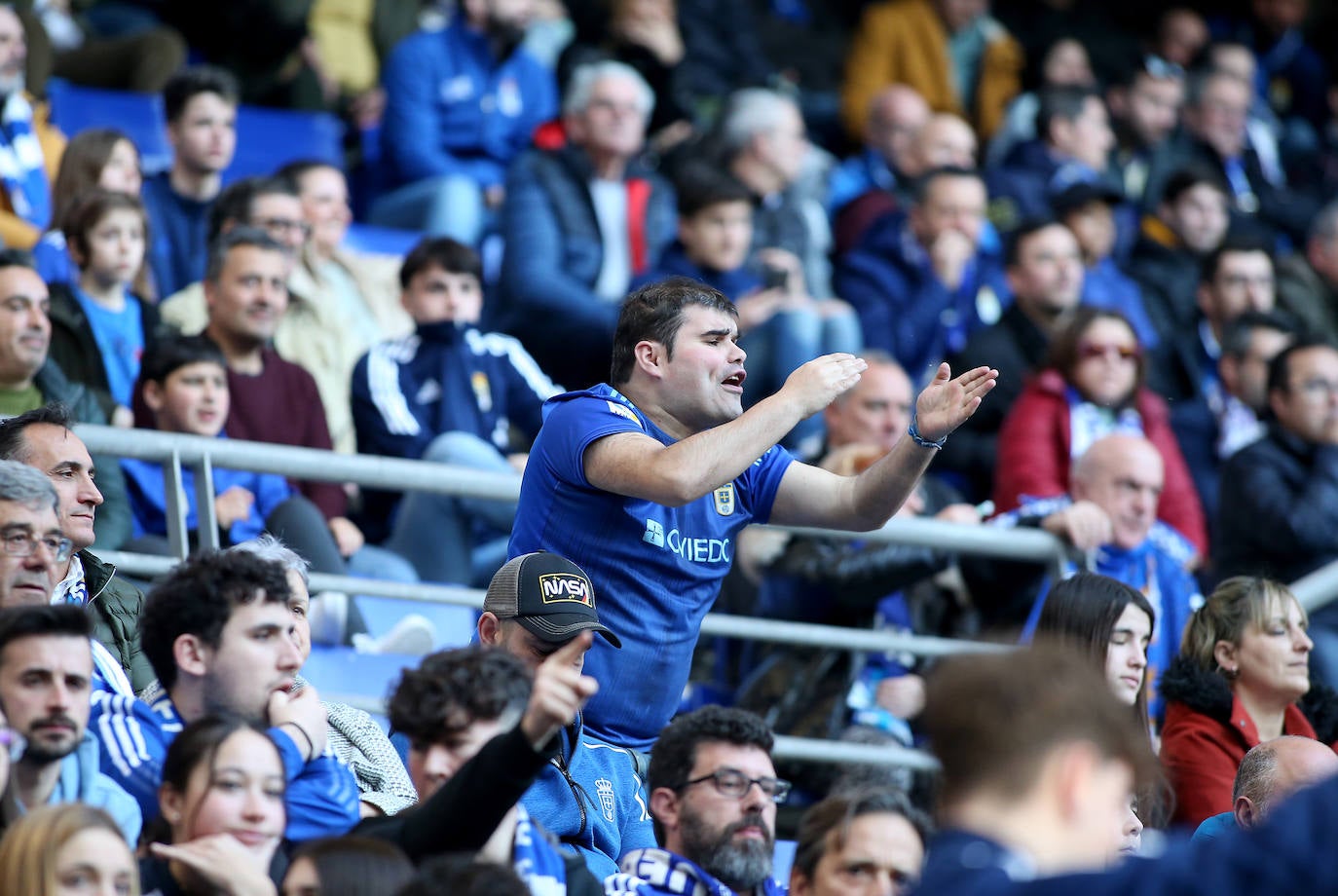 Imagenes de la victoria del Burgos CF ante el Real Oviedo este domingo en el Carlos Tartiere