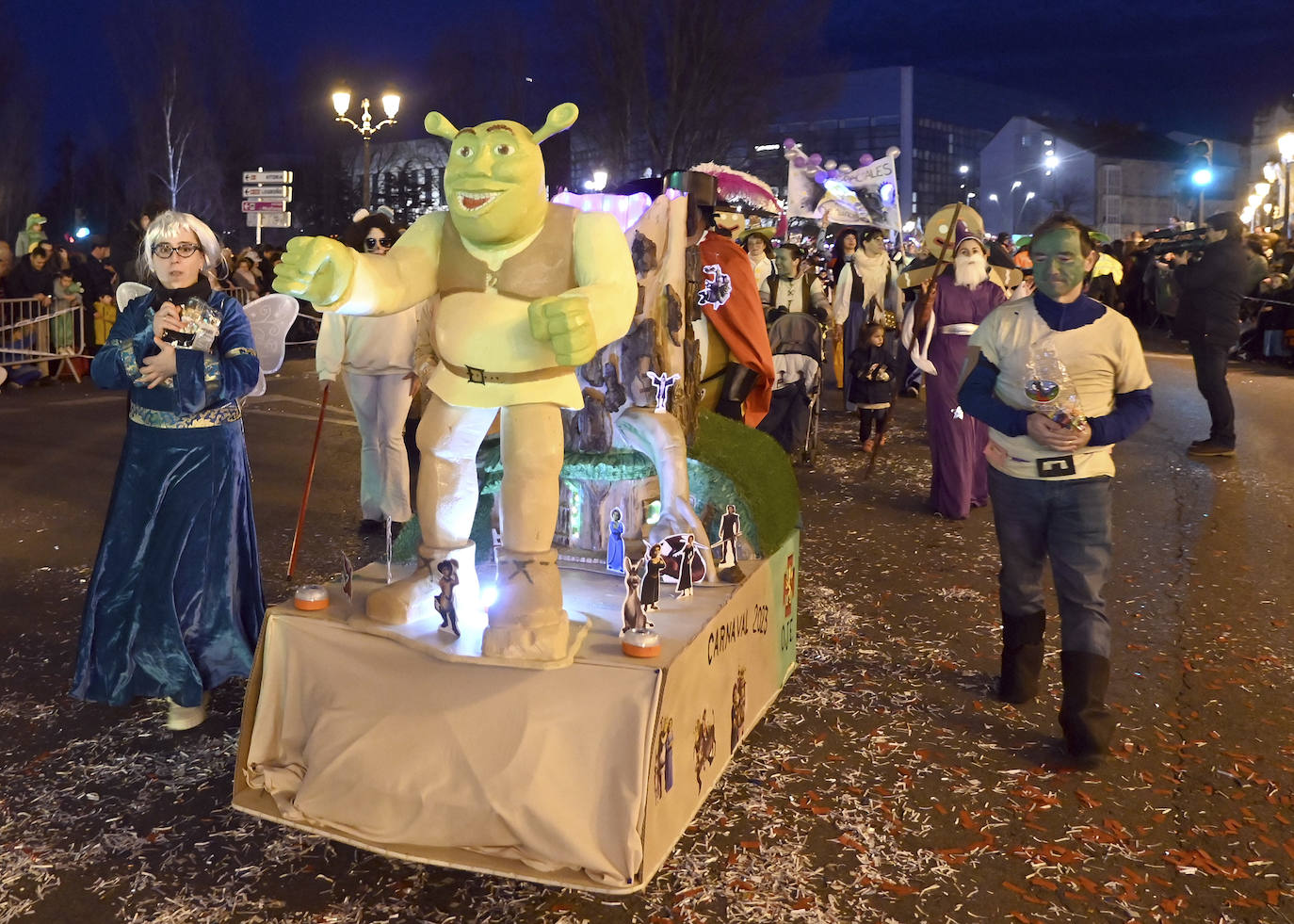 El gran desfile de Carnaval de Burgos.