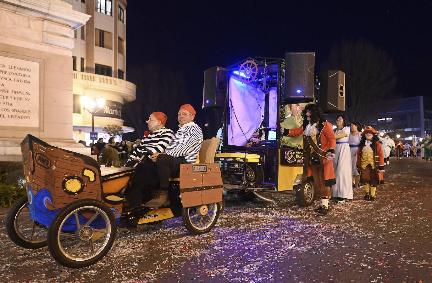 El gran desfile de Carnaval de Burgos.