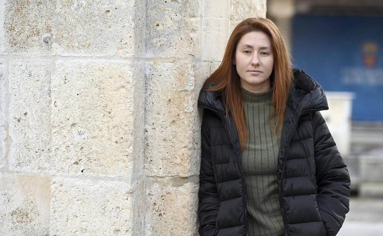 Olena Cherkun, ucraniana trabajando en la Universidad de Burgos.