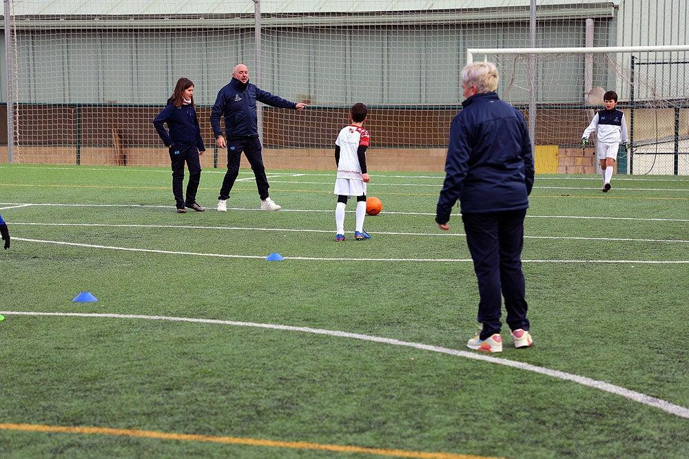 Fotos: Equipo de Burgos de la escuela de deporte inclusivo de Castilla y León