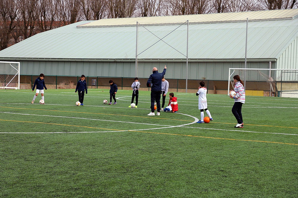 Fotos: Equipo de Burgos de la escuela de deporte inclusivo de Castilla y León