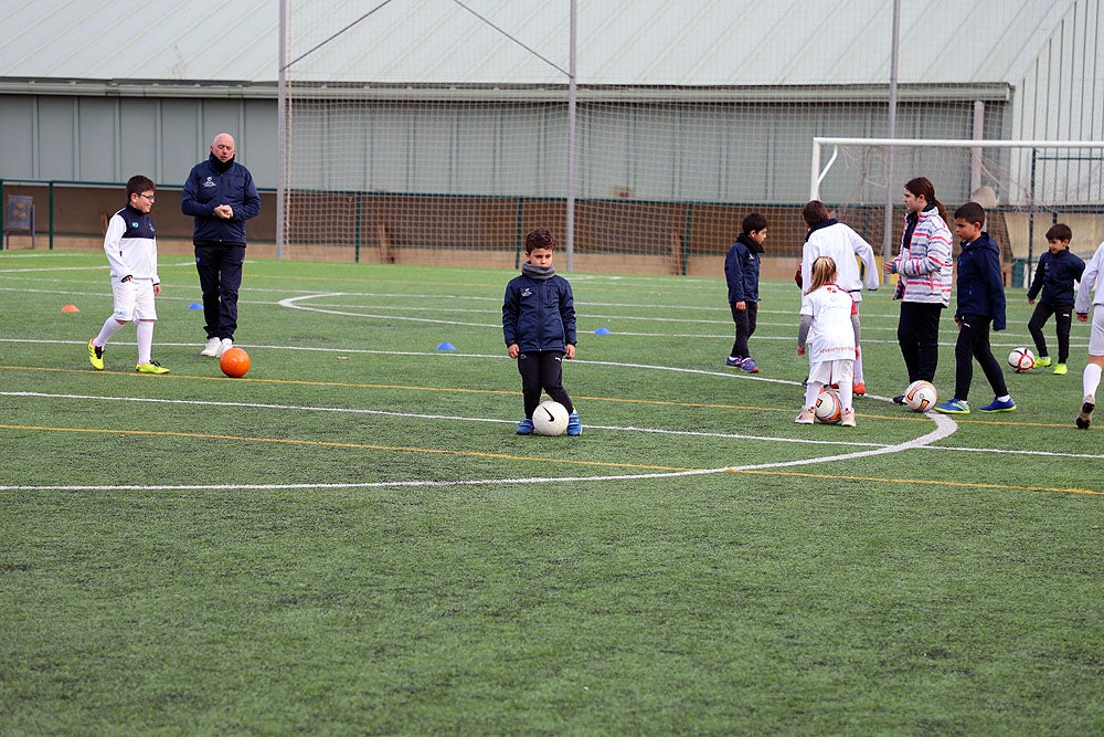 Fotos: Equipo de Burgos de la escuela de deporte inclusivo de Castilla y León