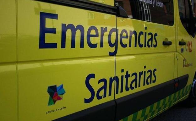 Herido el conductor de una quitanieves tras volcar en Arlanzón