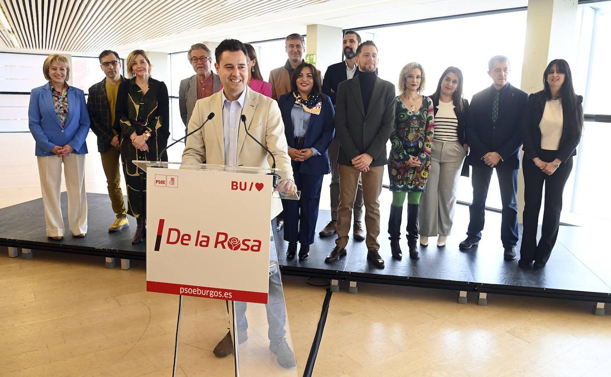 De la Rosa ha presentado su candidatura para las elecciones municipales.