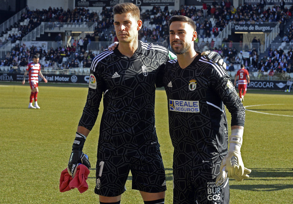 Imágenes de la derrota del Burgos CF ante el Granada CF este sábado en El Plantío