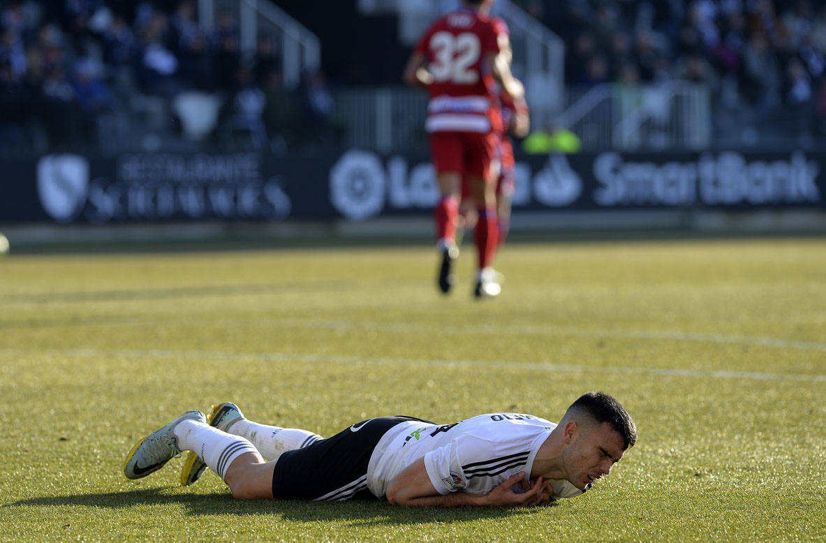 Imágenes de la derrota del Burgos CF ante el Granada CF este sábado en El Plantío