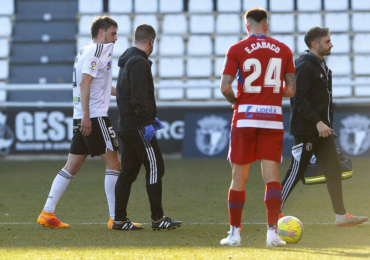 Imágenes de la derrota del Burgos CF ante el Granada CF este sábado en El Plantío