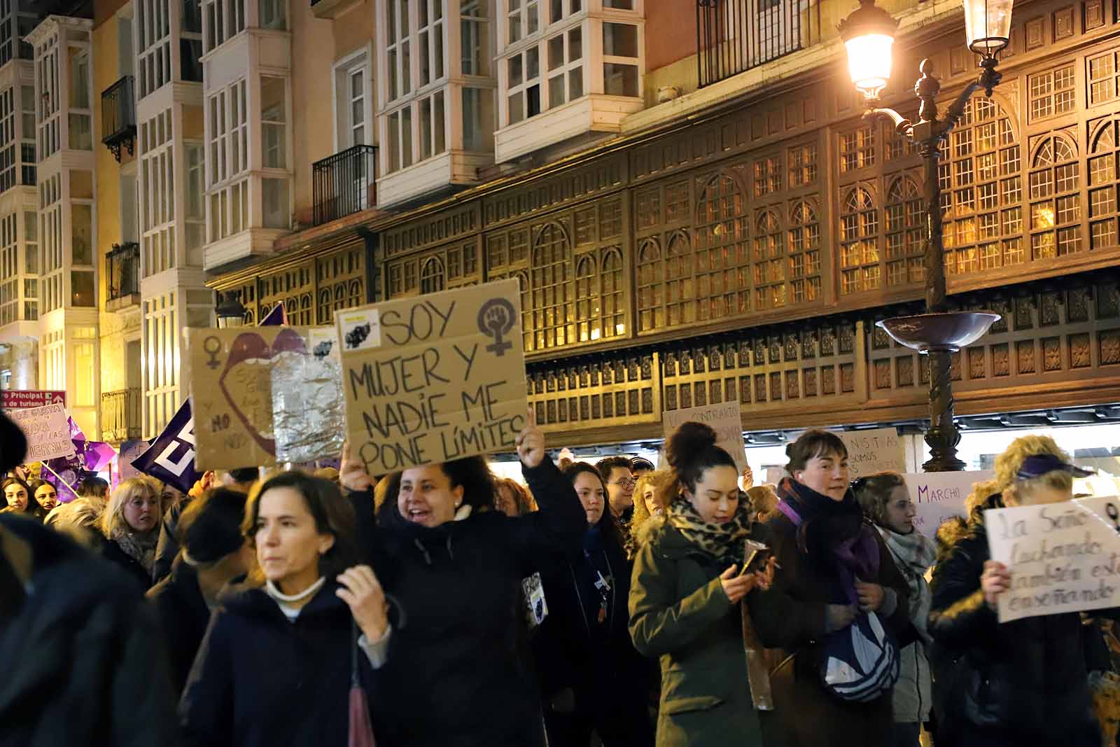 Fotos: El feminismo se echa a las calles de Burgos