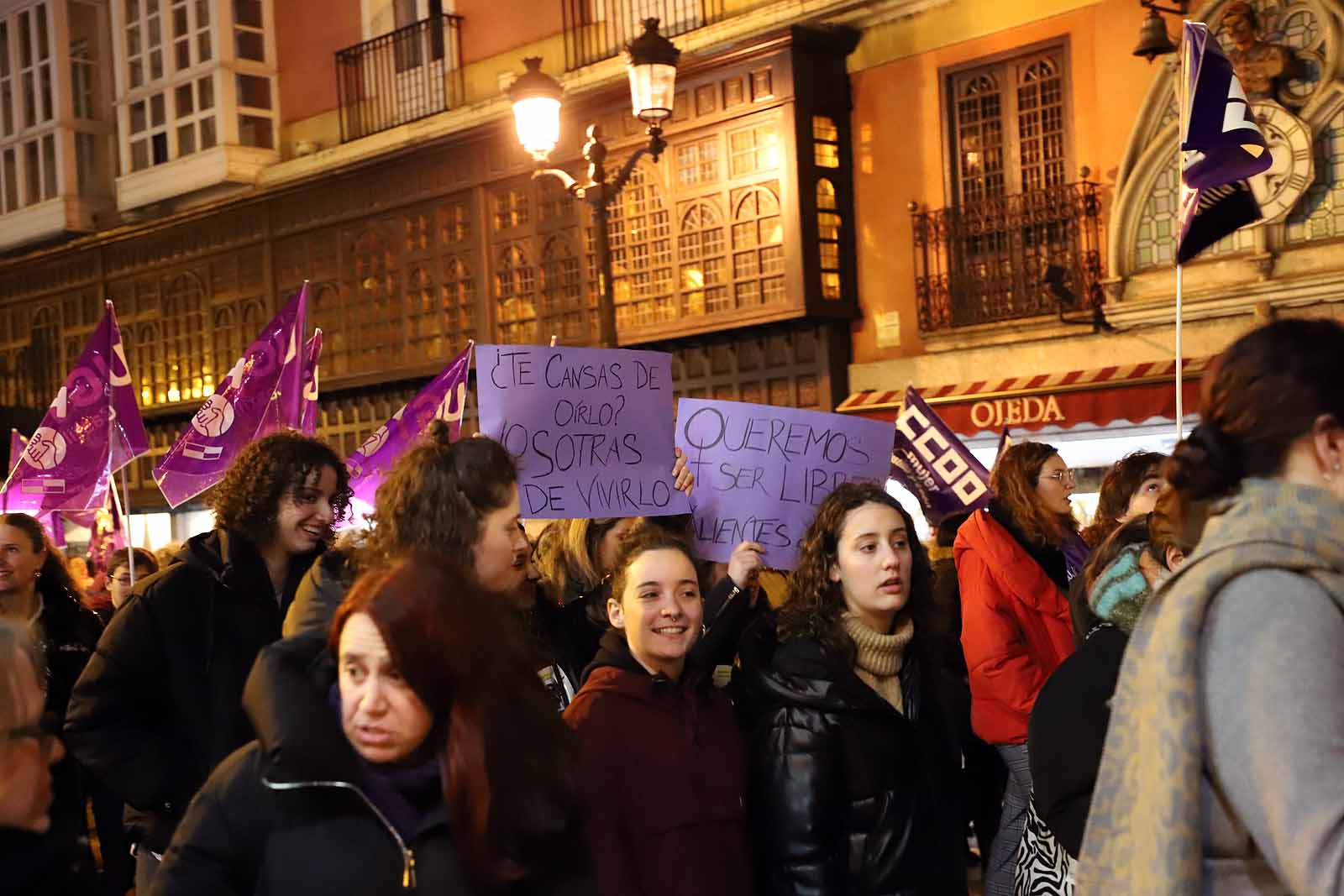 Fotos: El feminismo se echa a las calles de Burgos