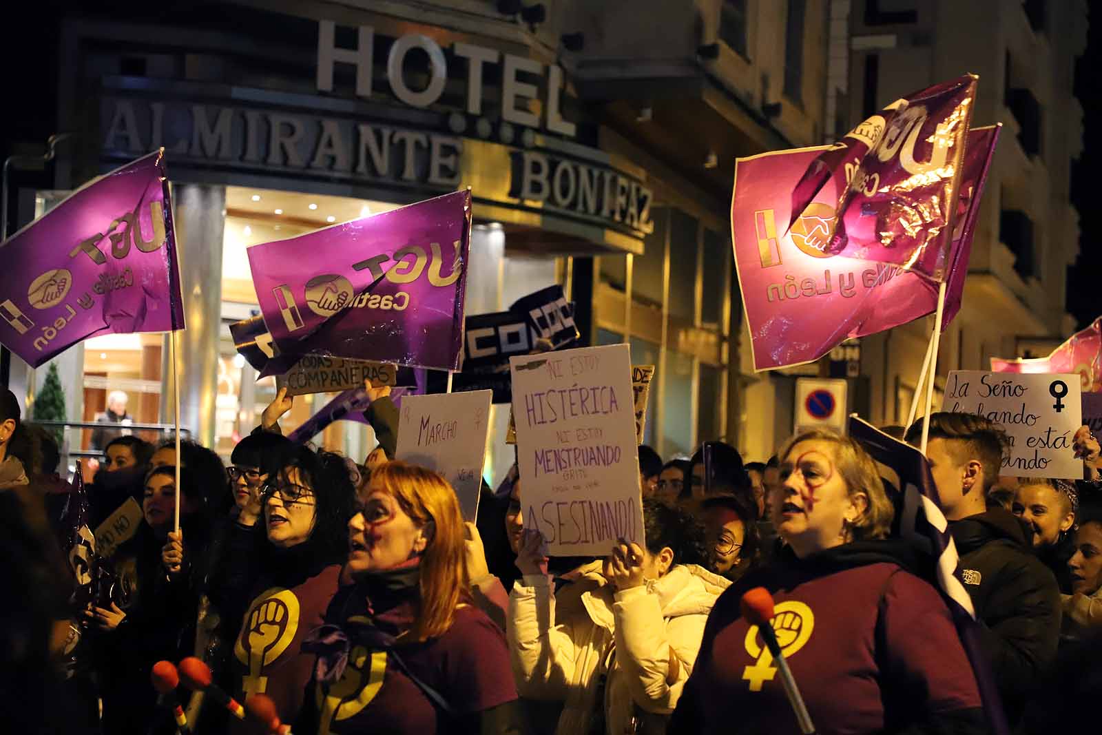 Fotos: El feminismo se echa a las calles de Burgos