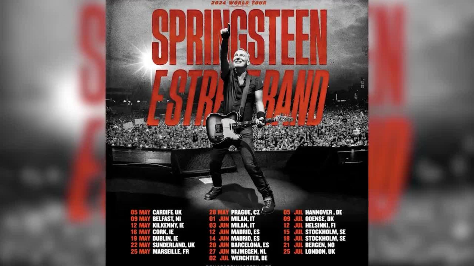 Bruce Springsteen vende 50.000 entradas en Barcelona ante un posible quinto concierto en España