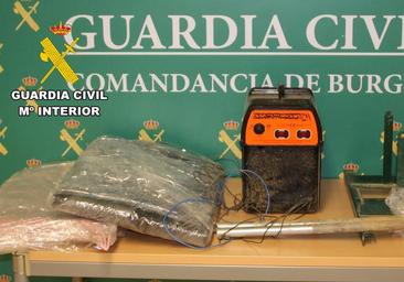 Recuperan en Rumanía material robado en una finca de La Ribera del Duero