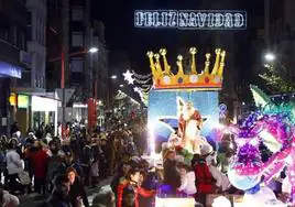 La llegada de los Reyes Magos a Miranda el año pasado.