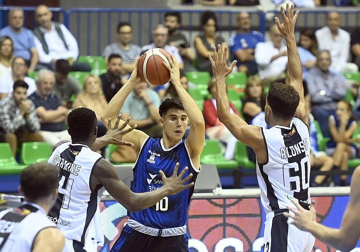 Imagen del partido de la Copa de Castilla y León disputado entre ambos.