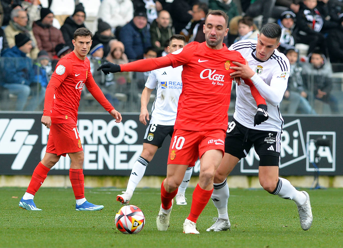 El Burgos cae eliminado de la Copa del Rey