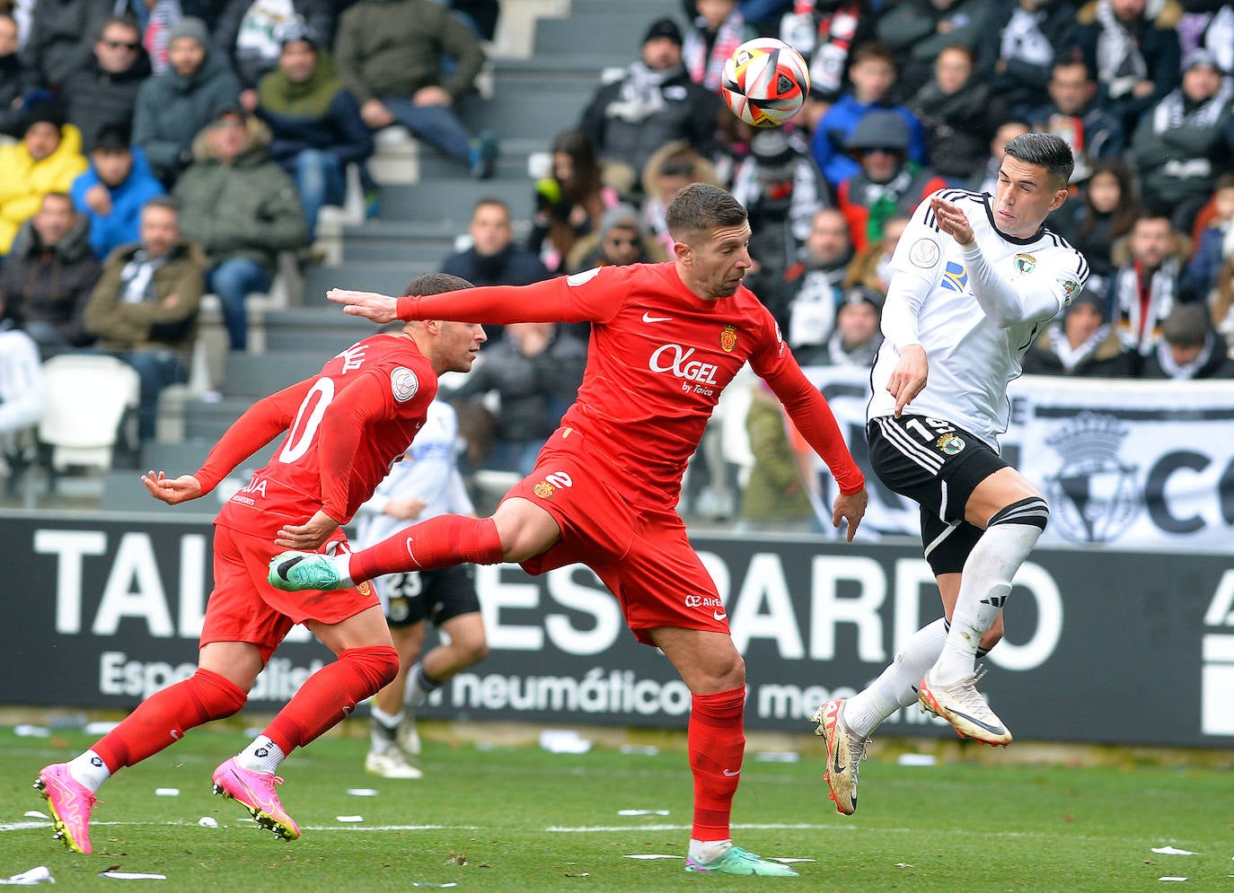 El Burgos cae eliminado de la Copa del Rey