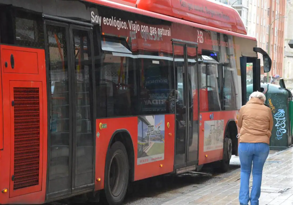 Transporte público en Burgos.