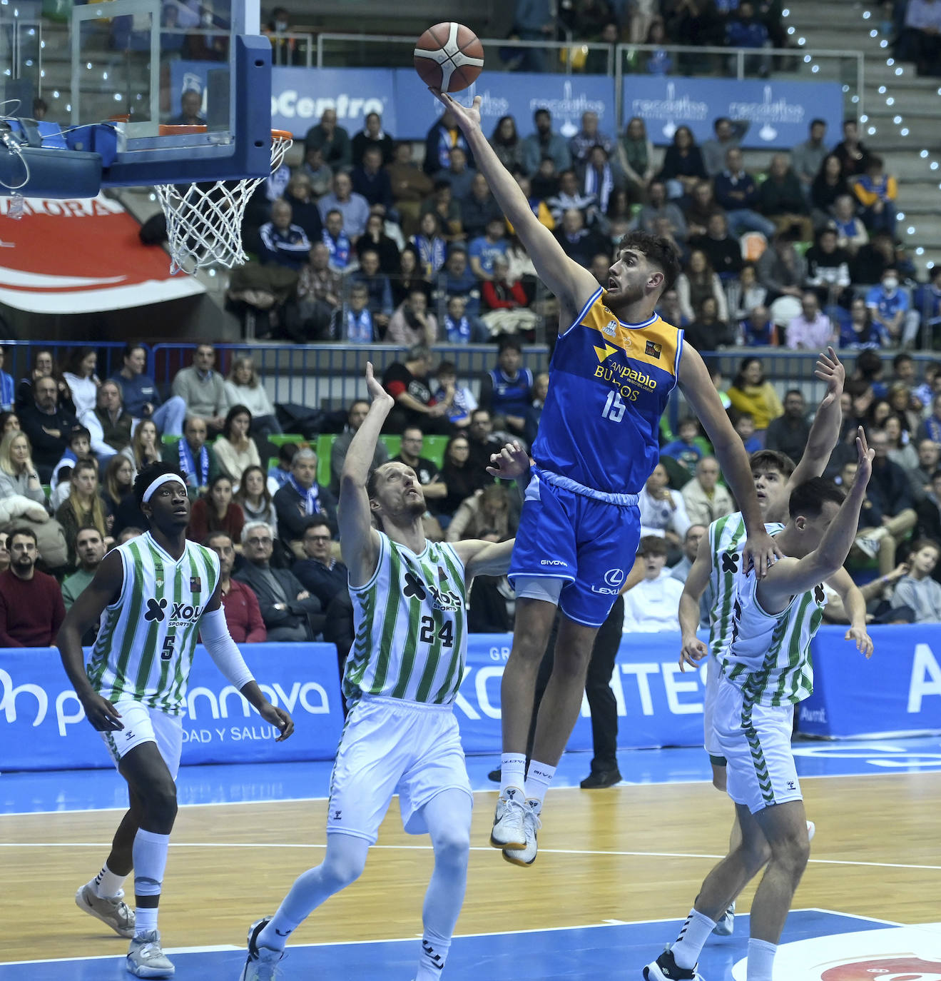 Derrota del San Pablo ante el Real Betis Baloncesto