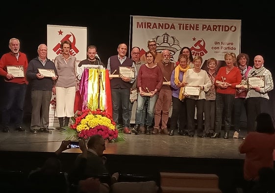 Los premiados de la tercera edición de los galardones Carmen La Churrera