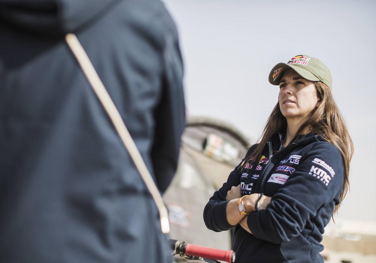 La piloto burgalesa Cristina Gutiérrez.