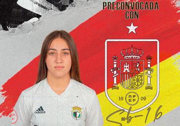 Claudia Barrios, en la prelista de la Selección Española Sub-16