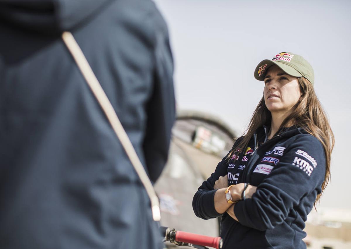 Imagen secundaria 1 - Cristina Gutiérrez mantiene el segundo puesto en la general &#039;Challenger&#039; con 45 minutos de margen