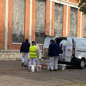 Eliminan 459 pintadas vandálicas en Burgos