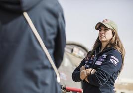 Cristina Gutiérrez ya es historia viva del Dakar.