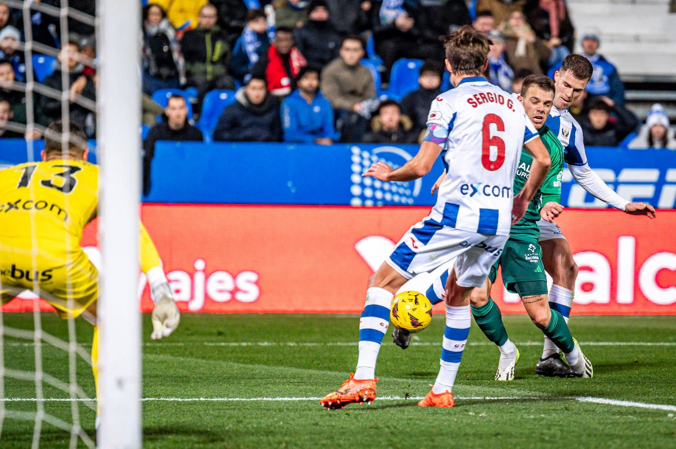 Leganés-Burgos CF en imágenes