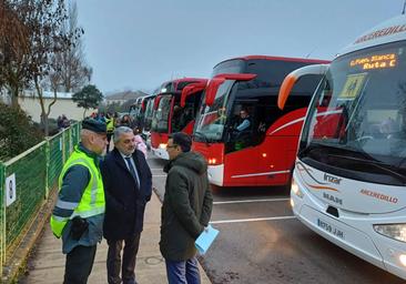 Tráfico inicia una campaña de control y vigilancia a los autobuses escolares en Burgos