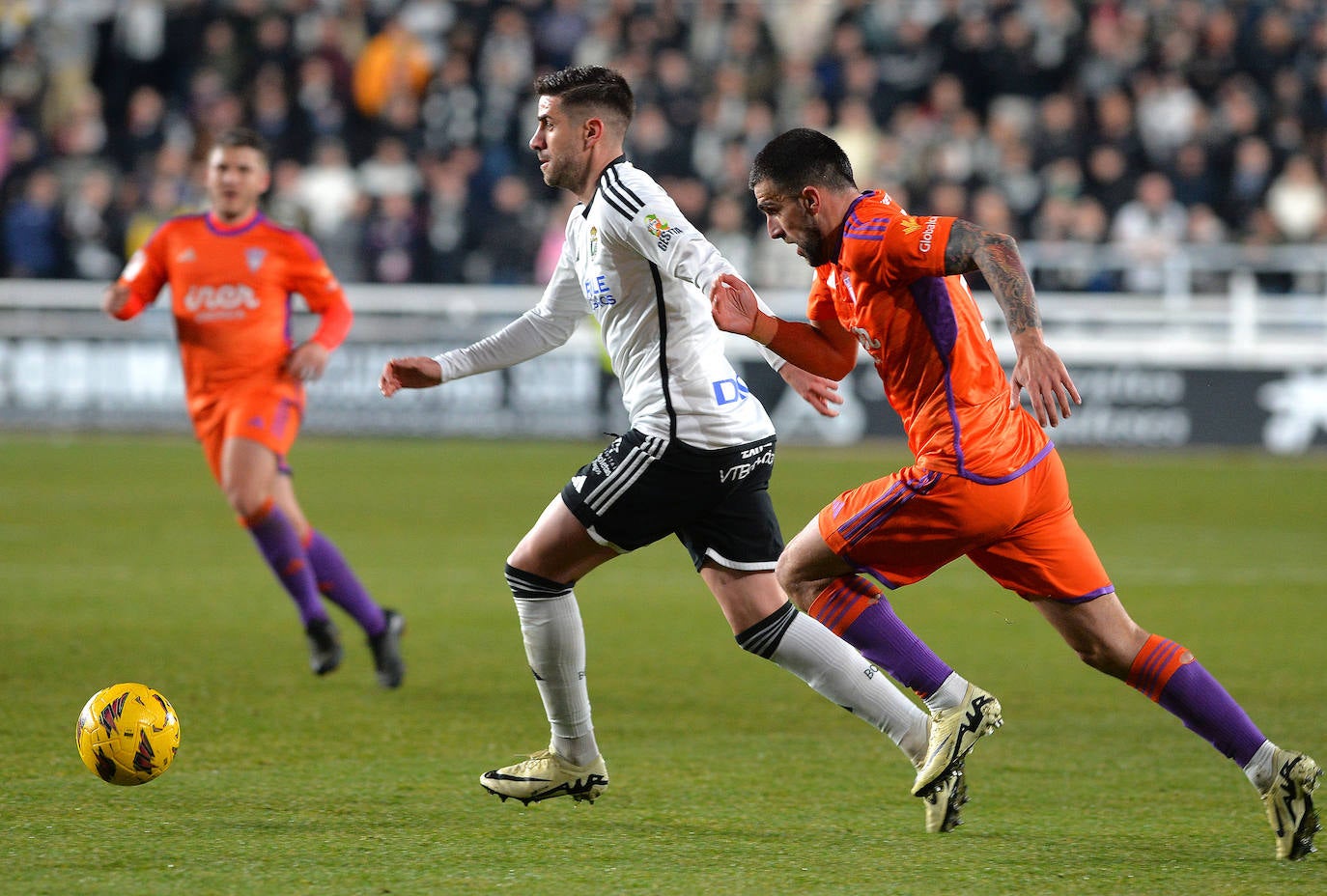 El partido Burgos CF-Albacete, en imágenes