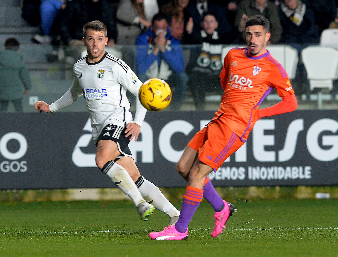 El partido Burgos CF-Albacete, en imágenes