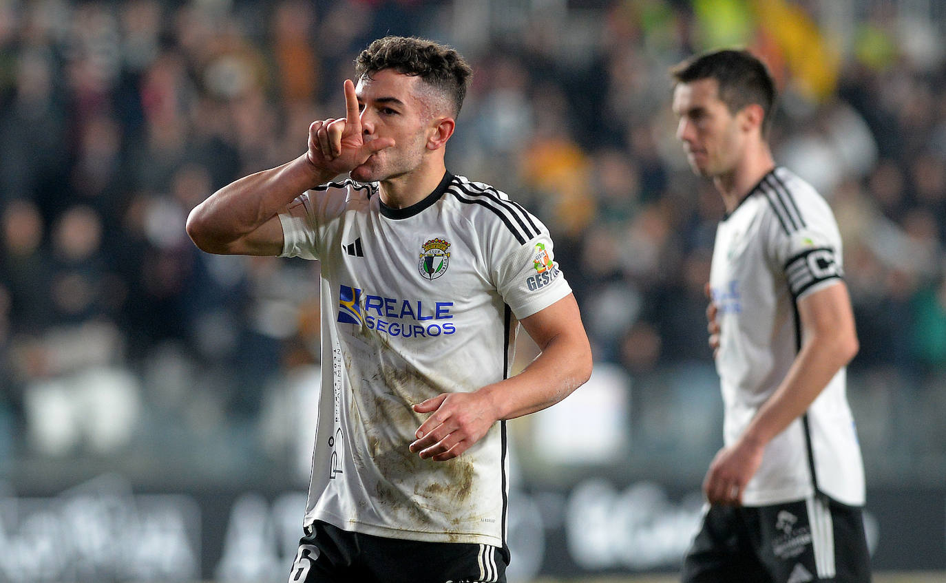 El partido Burgos CF-Albacete, en imágenes