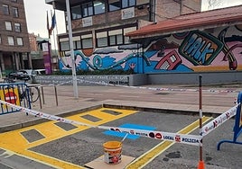 Nueva plaza de aparcamiento en el IES Fray Pedro de Urbina