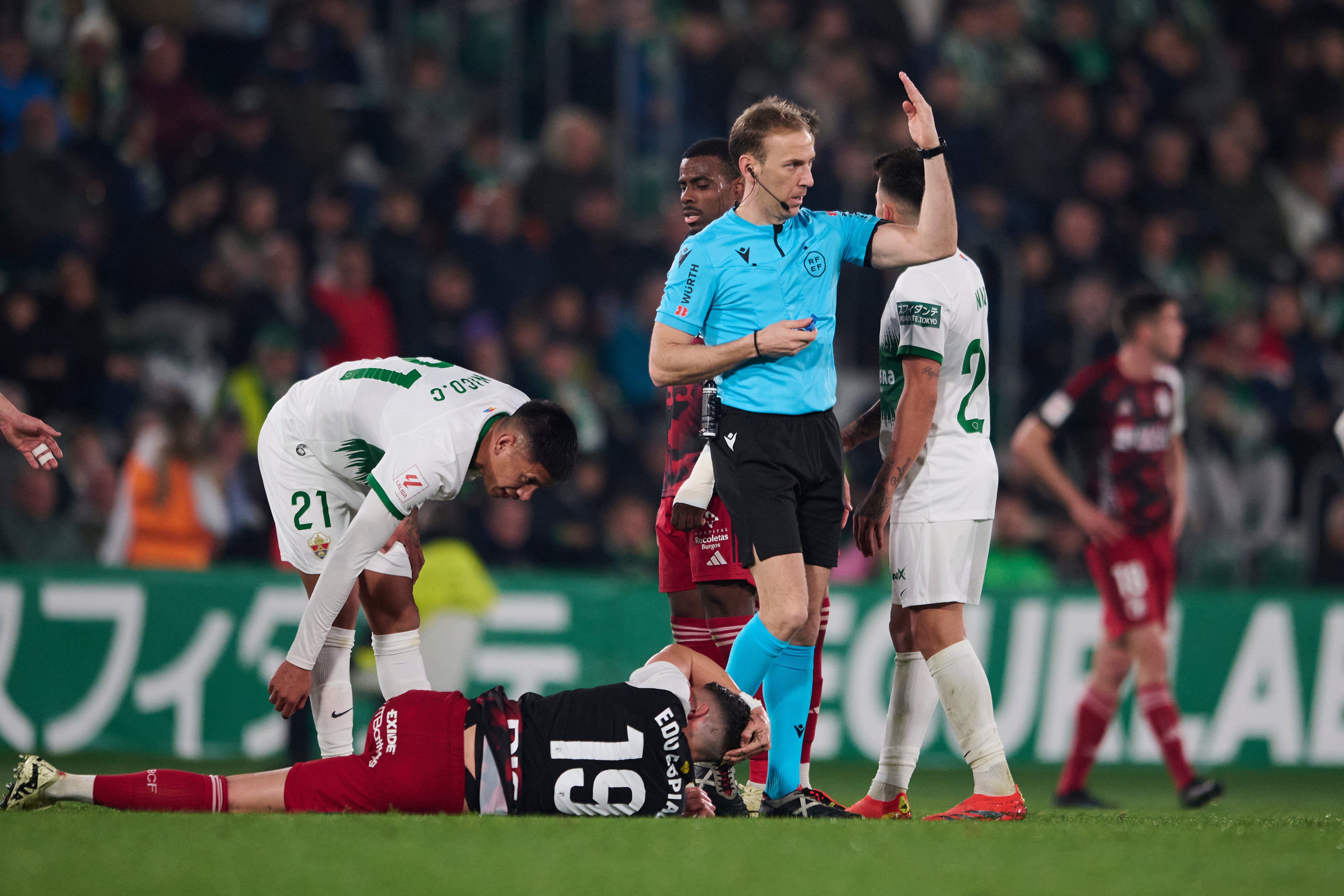 Así ha sido, en imágenes, la derrota del Burgos CF en Elche