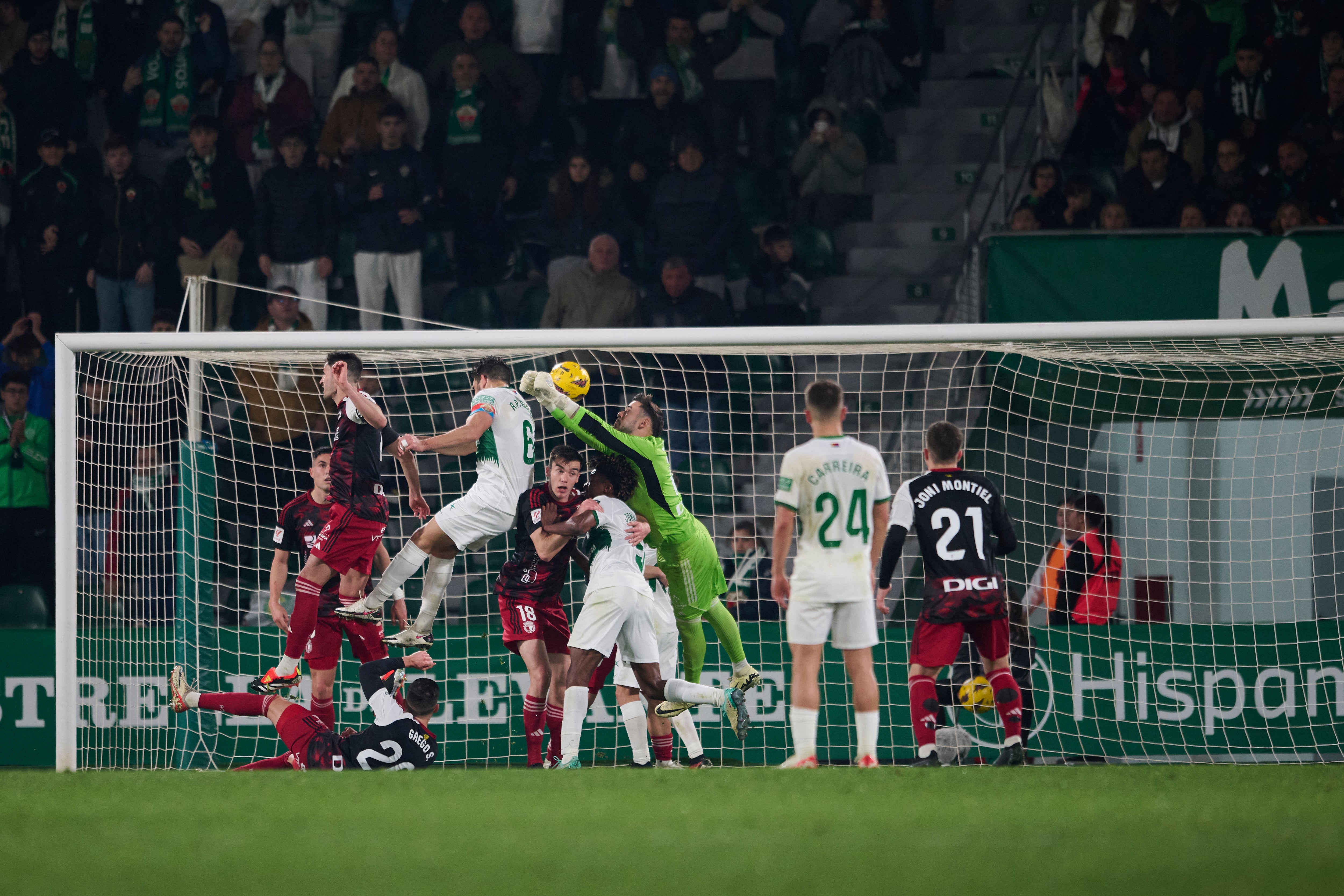 Así ha sido, en imágenes, la derrota del Burgos CF en Elche