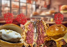 Estas son las tres hamburguesas que participan en el IV Campeonato de España de Hamburguesas