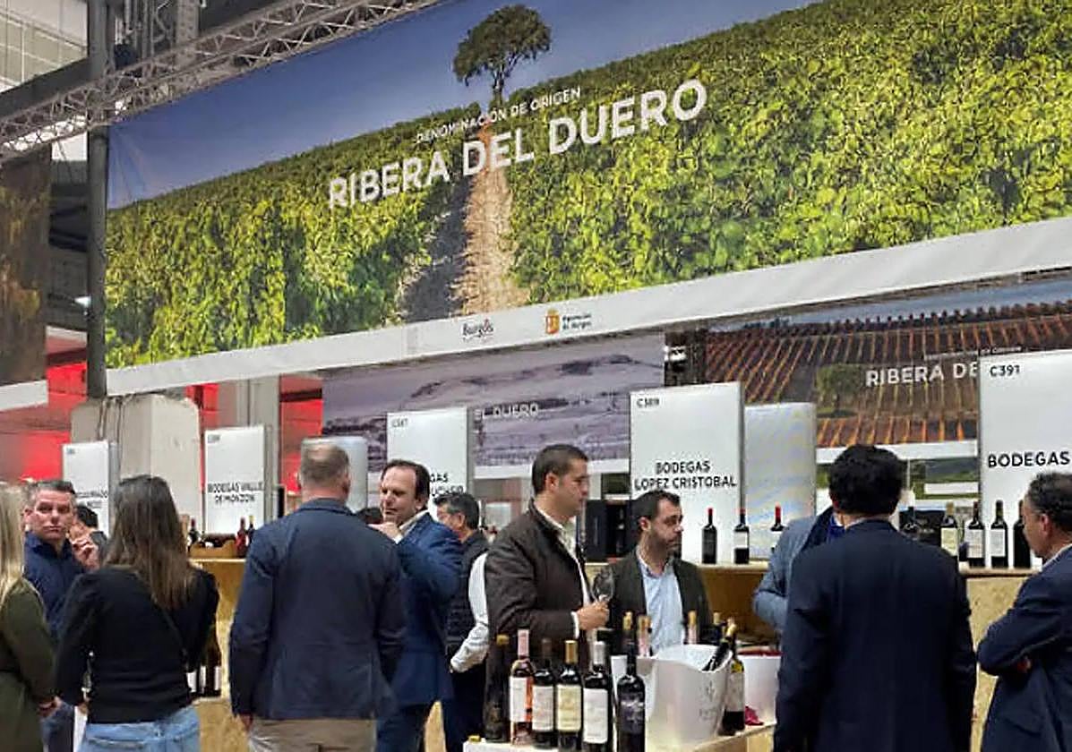 Stand de Ribera del Duero, en una edición pasada de la Barcelona Winw Week.