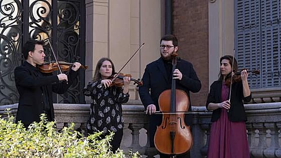 El Cuarteto Iberia ofrecerá un concierto en Cerezo de Río Tirón