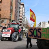 UCCL tilda de «histórica» la tractorada en Burgos