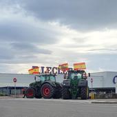 El tercer día de protestas agrarias se cierra con dos detenidos en Burgos