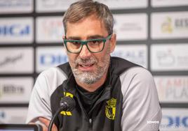 El entrenador del Burgos CF, Jon Pérez Bolo.