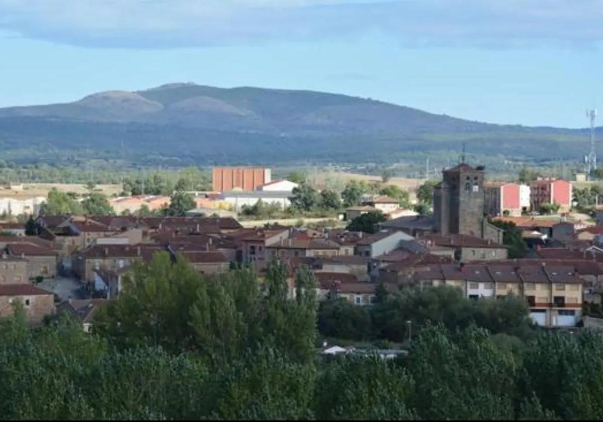 Vista del pueblo de Salas de los Infantes.